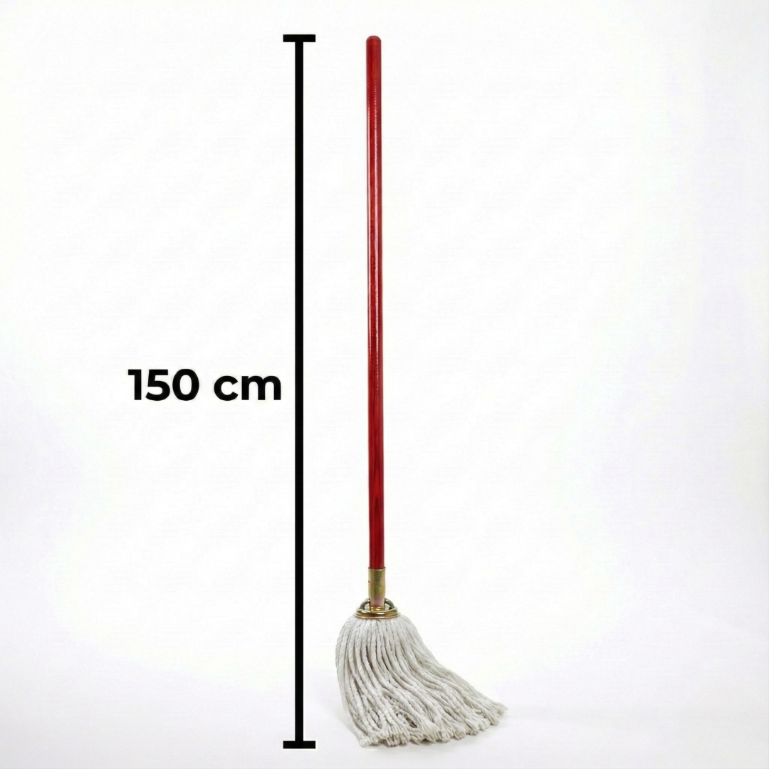 JIKONI COTTON MOP WITH METAL HANDLE 200G